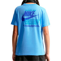 Nike camiseta manga corta niño K NSW TEE BREAD vista trasera