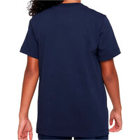 Nike camiseta manga corta niño K NSW TEE CLUB FAM vista trasera