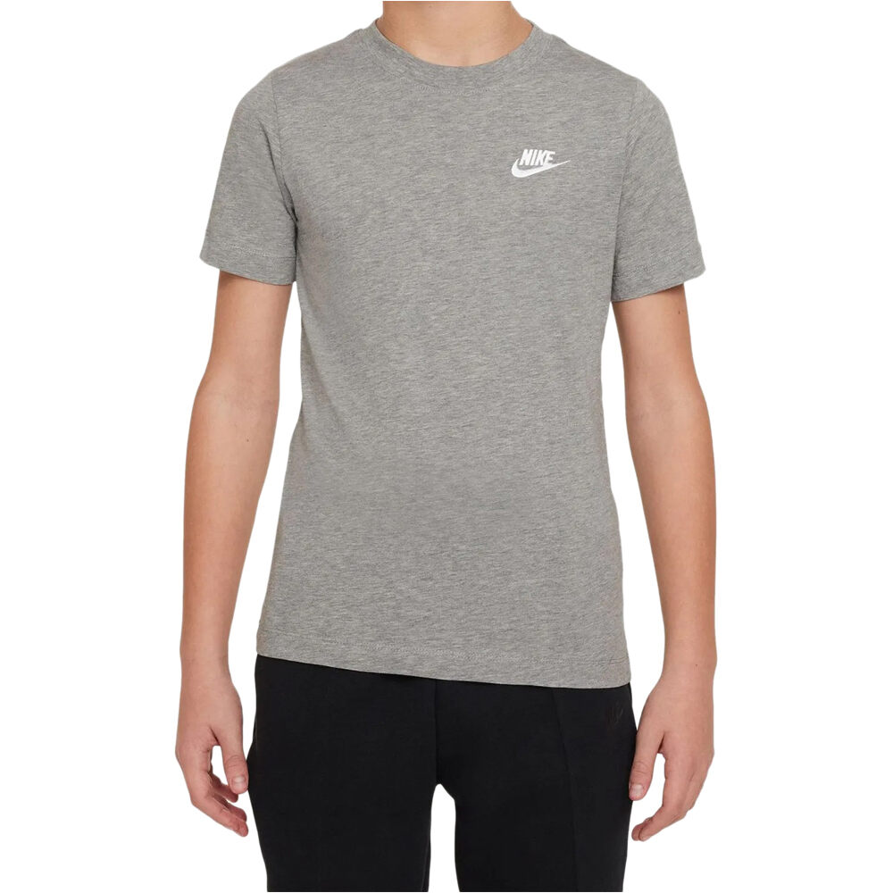 Nike camiseta manga corta niño K NSW TEE EMB FUTURA LBR vista frontal