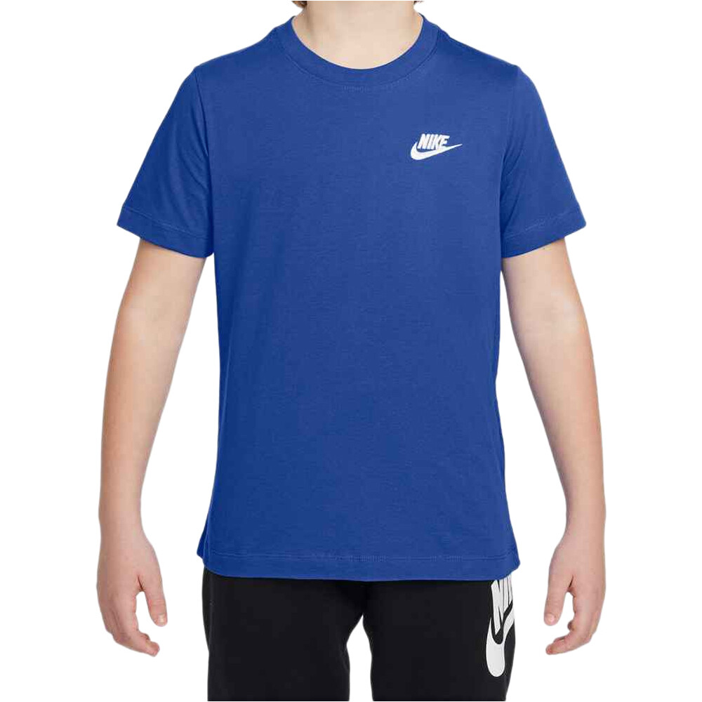 Nike camiseta manga corta niño K NSW TEE EMB FUTURA LBR vista frontal