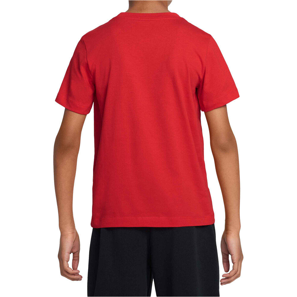 Nike camiseta manga corta niño K NSW TEE EMB FUTURA LBR vista trasera