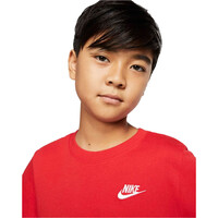 Nike camiseta manga corta niño K NSW TEE EMB FUTURA vista detalle