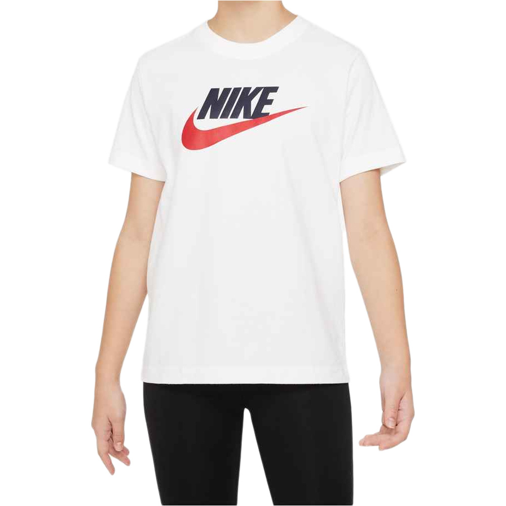 Nike camiseta manga corta niño K NSW TEE FUTURA HBR vista frontal
