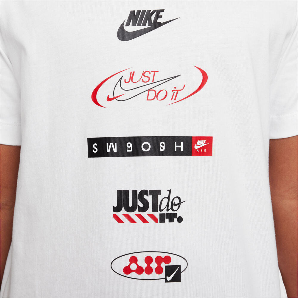 Nike camiseta manga corta niño K NSW TEE LOGOS 03