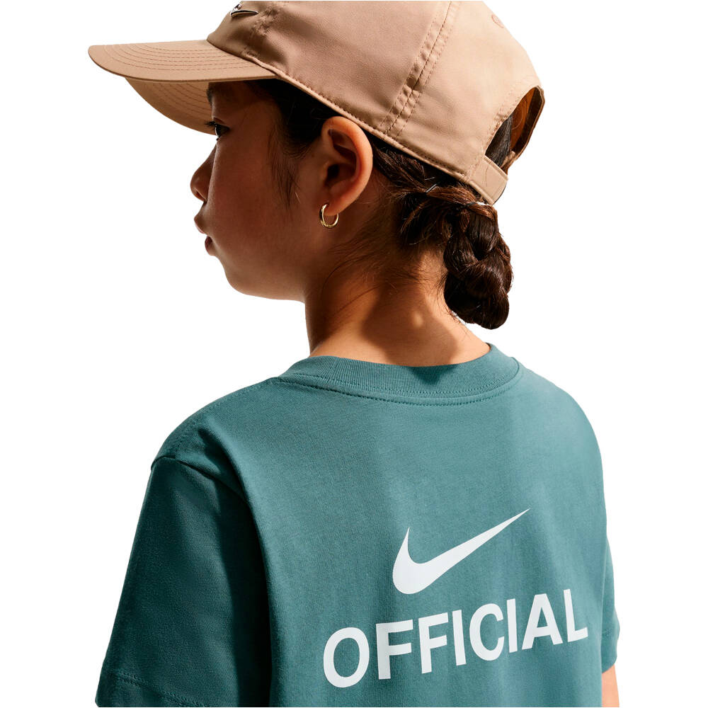 Nike camiseta manga corta niño K NSW TEE OFFICIAL 03