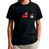 Nike camiseta manga corta niño M_K NSW TEE PKT FUTURA vista frontal