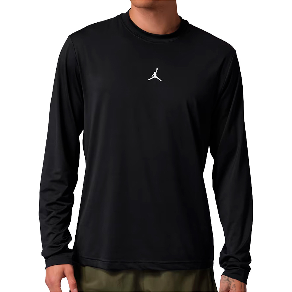 Nike camiseta manga larga hombre M J DF SPT ESS LS TOP vista frontal