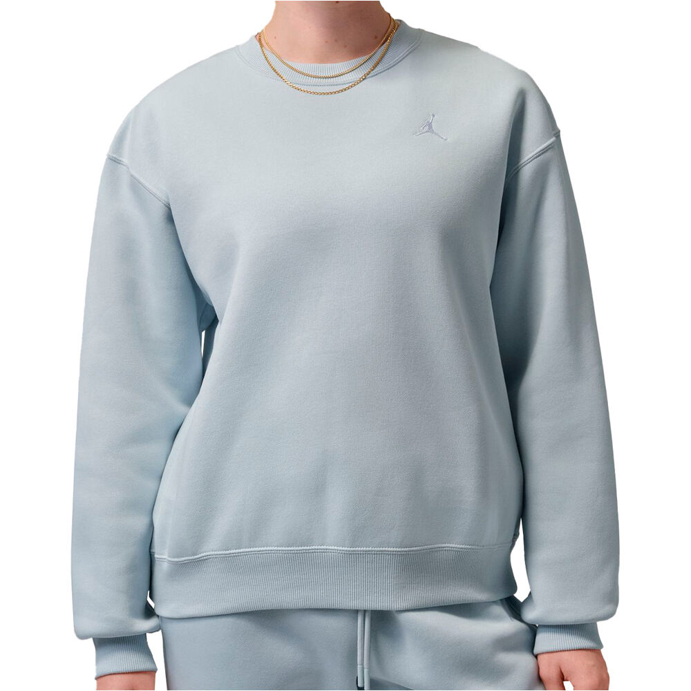 Nike camiseta manga larga mujer W J BRK FLC CREW  24 vista frontal