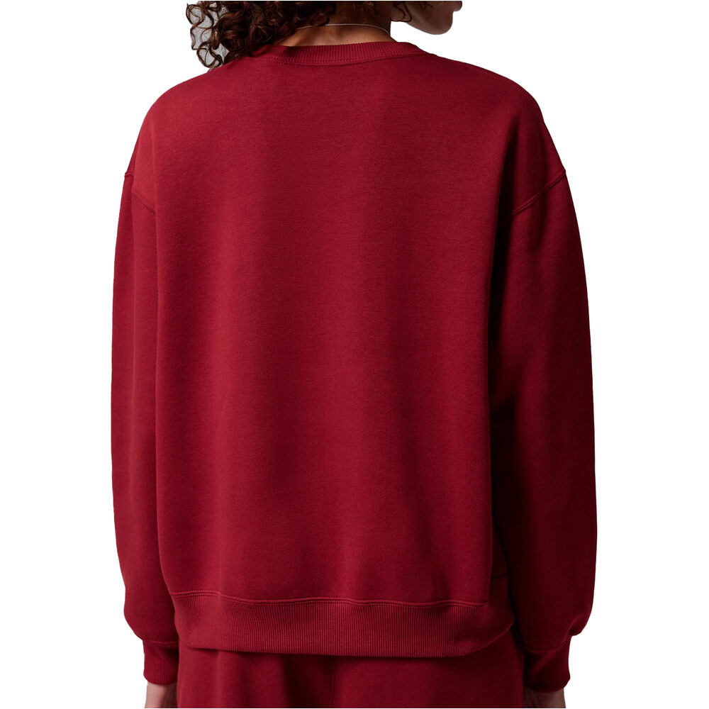 Nike camiseta manga larga mujer W J BRK FLC CREW  24 vista trasera