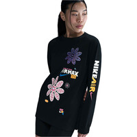 Nike camiseta manga larga mujer W NSW LS TEE AMD vista detalle