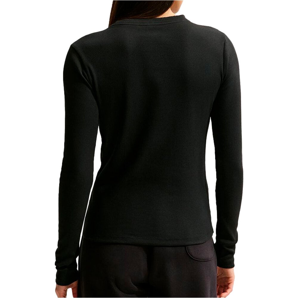 Nike camiseta manga larga mujer W NSW LS TEE RIB TIGHT vista trasera