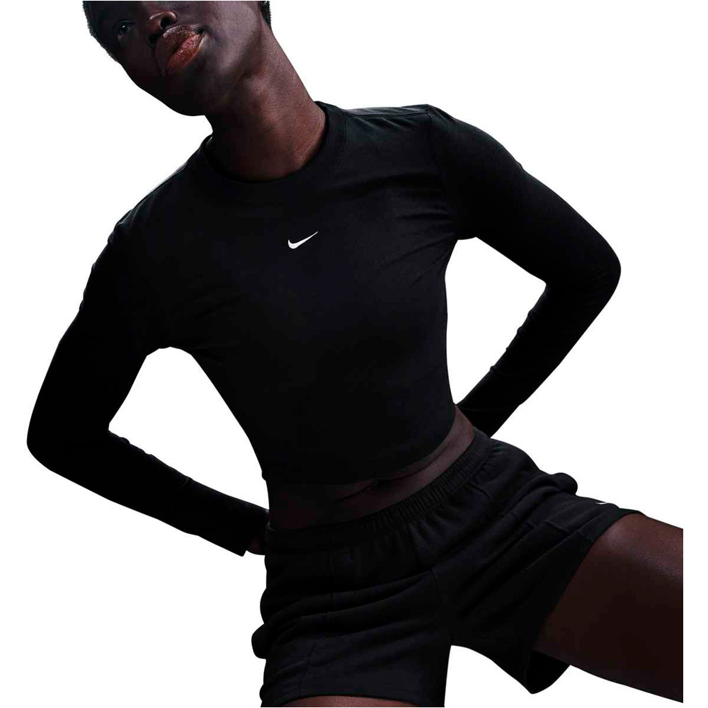 Nike camiseta manga larga mujer W NSW NK CHLL KNT LS CRP vista frontal