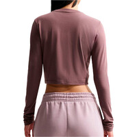 Nike camiseta manga larga mujer W NSW NK CHLL KNT LS CRP vista trasera