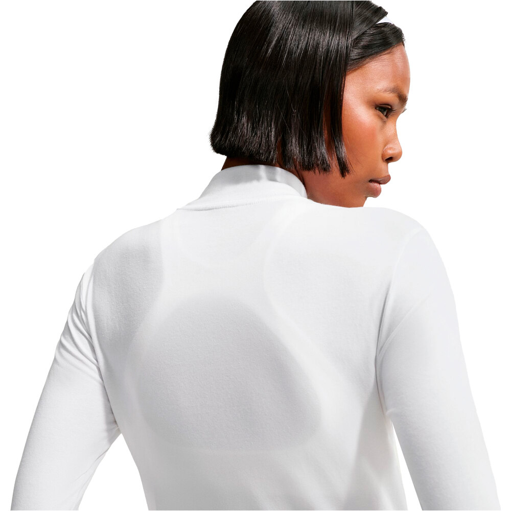 Nike camiseta manga larga mujer W NSW NK CHLL KNT MOCK TEE 03