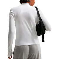 Nike camiseta manga larga mujer W NSW NK CHLL KNT MOCK TEE vista trasera