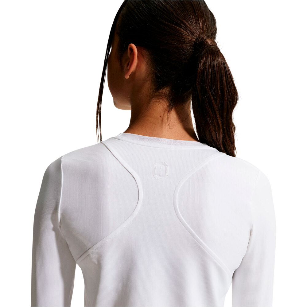 Nike camiseta manga larga niña G NK MAVN DF RIBBED LS TOP 03