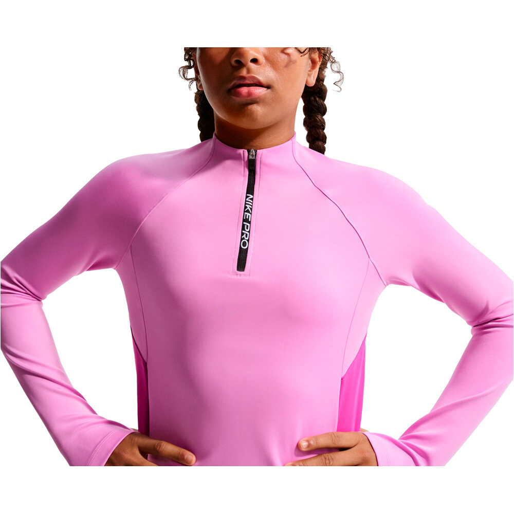 Nike camiseta manga larga niña G NP DF HZ vista detalle