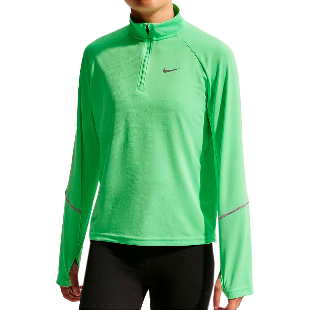 Nike camiseta manga larga niño K NK DF MILER HZ TOP vista frontal