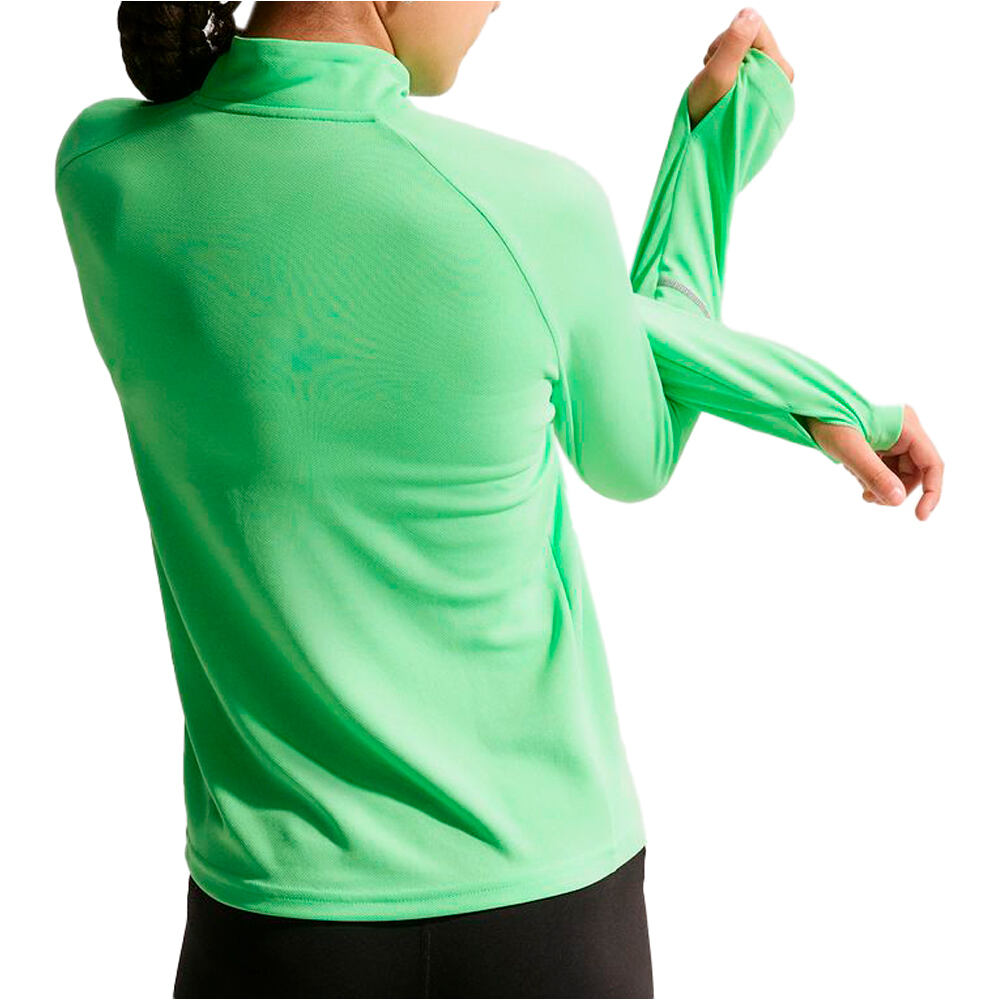 Nike camiseta manga larga niño K NK DF MILER HZ TOP vista trasera
