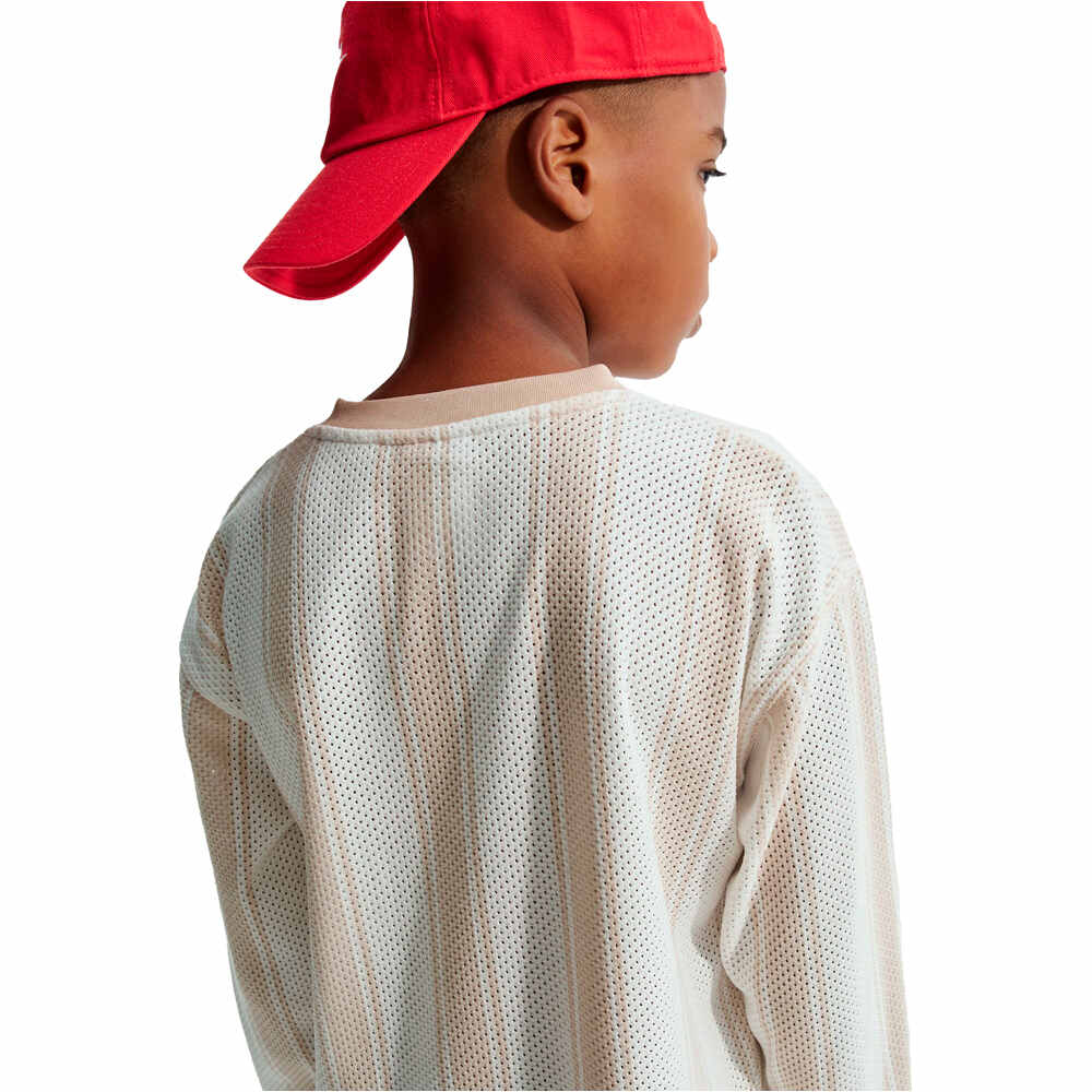 Nike camiseta manga larga niño K NSW MESH JERSEY LS TOP vista frontal