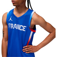 Nike camiseta oficial baloncesto FRA M NK LMTD JSY RD BLK O 24 03