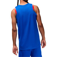 Nike camiseta oficial baloncesto FRA M NK LMTD JSY RD BLK O 24 vista trasera