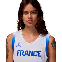Nike camiseta oficial baloncesto FRA W NK LMTD JSY HM BLK O 24 vista detalle