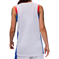 Nike camiseta oficial baloncesto FRA W NK LMTD JSY HM BLK O 24 vista trasera