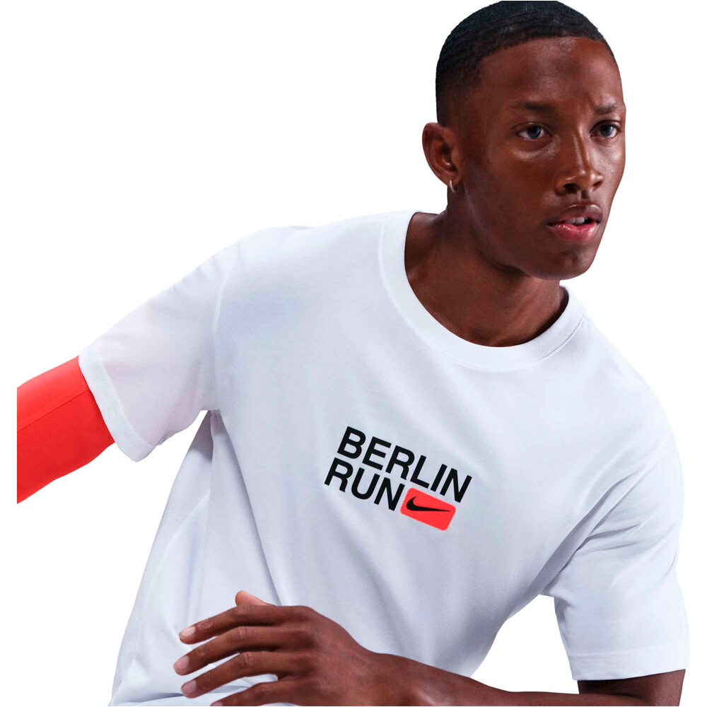 Nike camiseta técnica manga corta hombre M CITY MRTH DRI-FIT TEE SS vista detalle