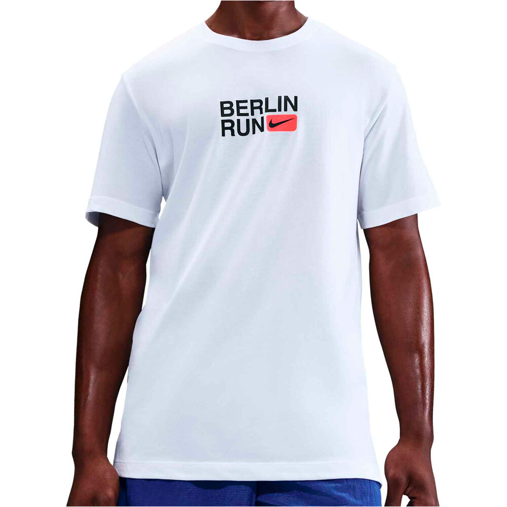 Nike camiseta técnica manga corta hombre M CITY MRTH DRI-FIT TEE SS vista frontal