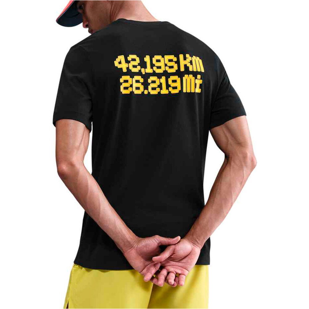 Nike camiseta técnica manga corta hombre M CITY MRTH DRI-FIT TEE SS vista trasera