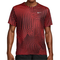 Nike camiseta técnica manga corta hombre M NK DF MILER PRNT/MAT EXT vista frontal