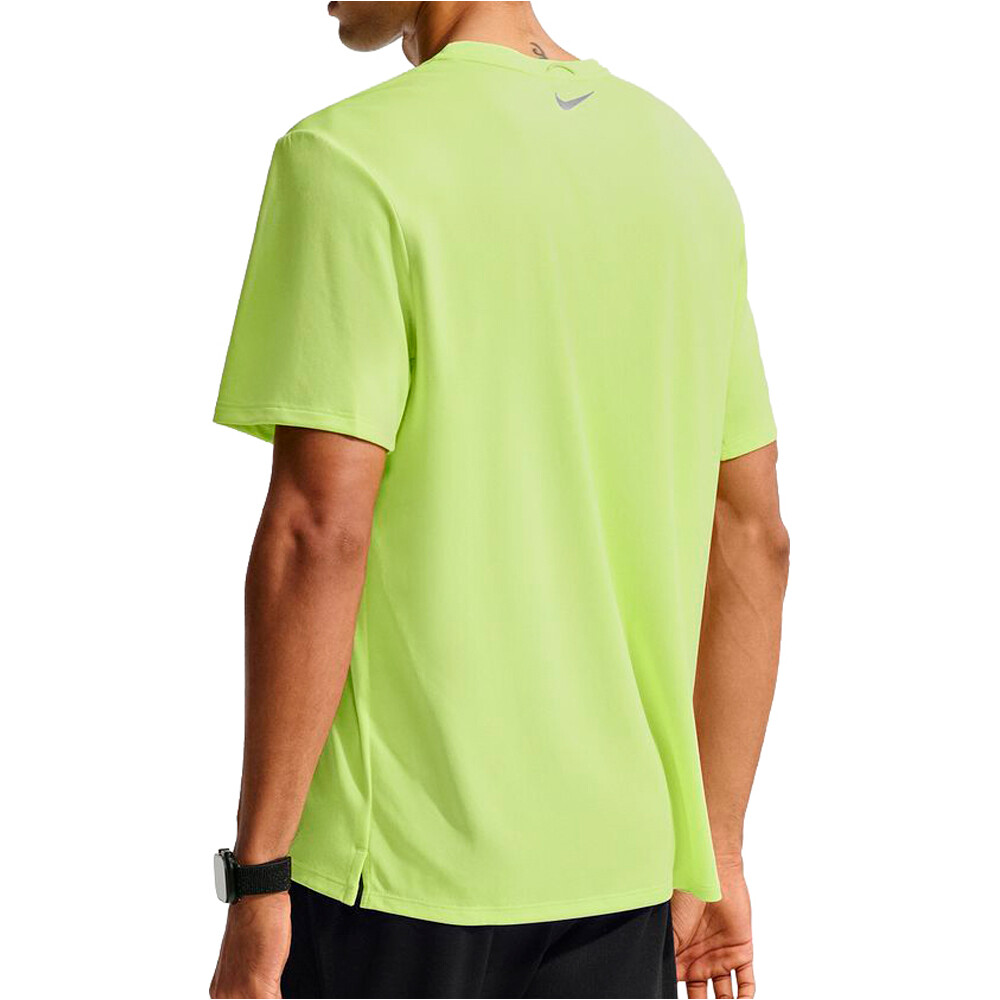 Nike camiseta técnica manga corta hombre M NK DF MILER WNT SS TOP vista trasera