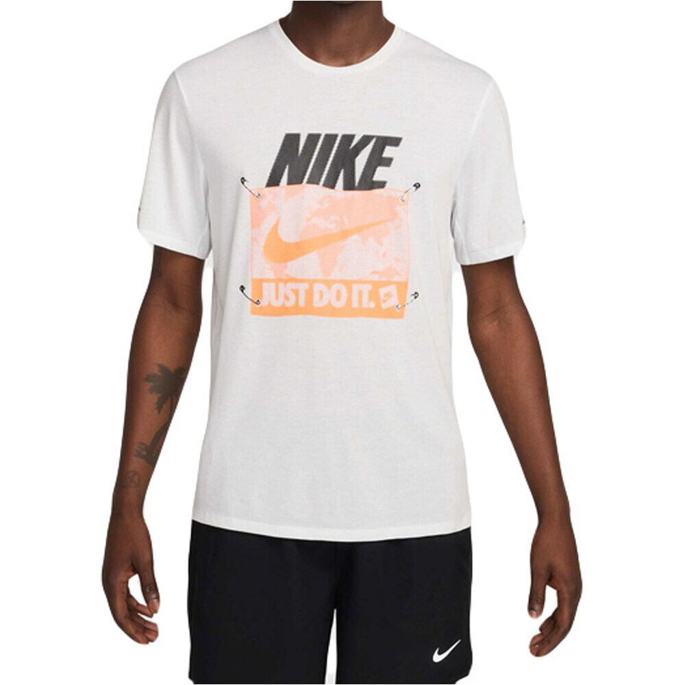 Nike camiseta técnica manga corta hombre M NK DF RUN ENERGY SS TOP vista frontal
