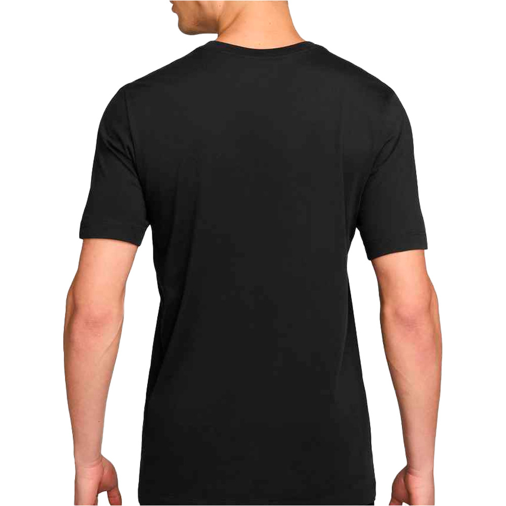 Nike camiseta técnica manga corta hombre M NK DF TEE RUN SWOOSH vista trasera