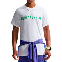 Nike camiseta técnica manga corta hombre M NK DF TEE STD RUN DNA 2 vista frontal