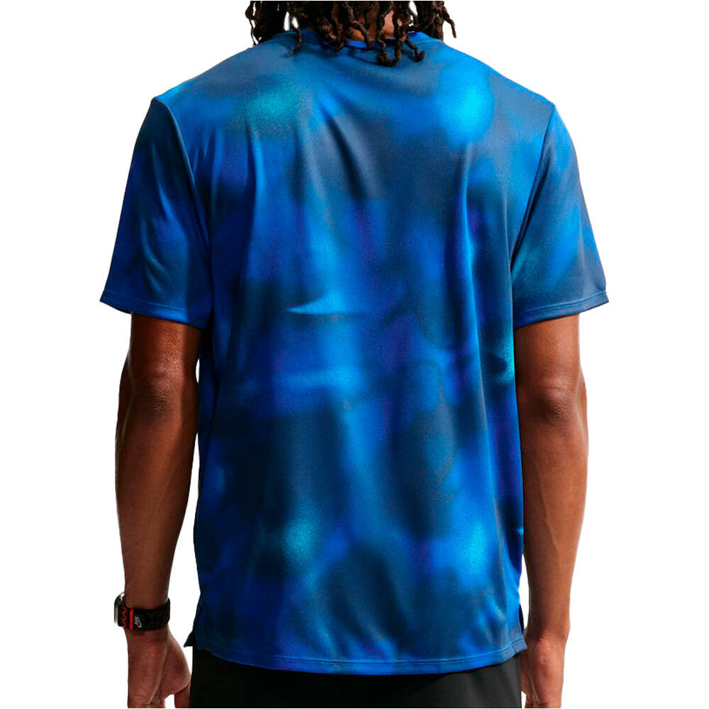 Nike camiseta técnica manga corta hombre M NK DF UV MILER AOP SS vista trasera