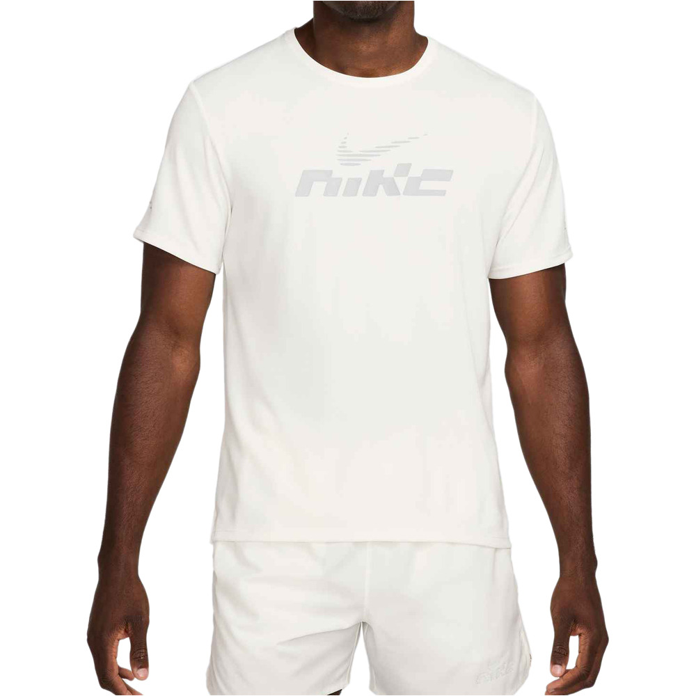 Nike camiseta técnica manga corta hombre M NK DF UV MILER FLASH SS vista frontal
