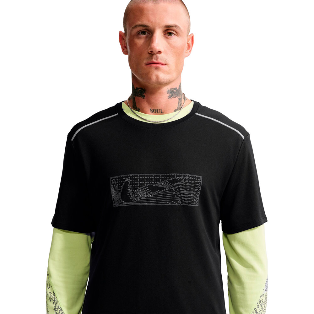 Nike camiseta técnica manga corta hombre M NK DF UV MILER WNT SS TOP vista detalle