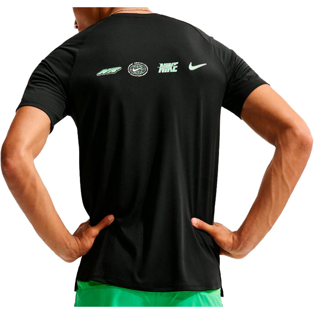 Nike camiseta técnica manga corta hombre M NK DFADV STRIDE UNSTP SS TOP vista trasera