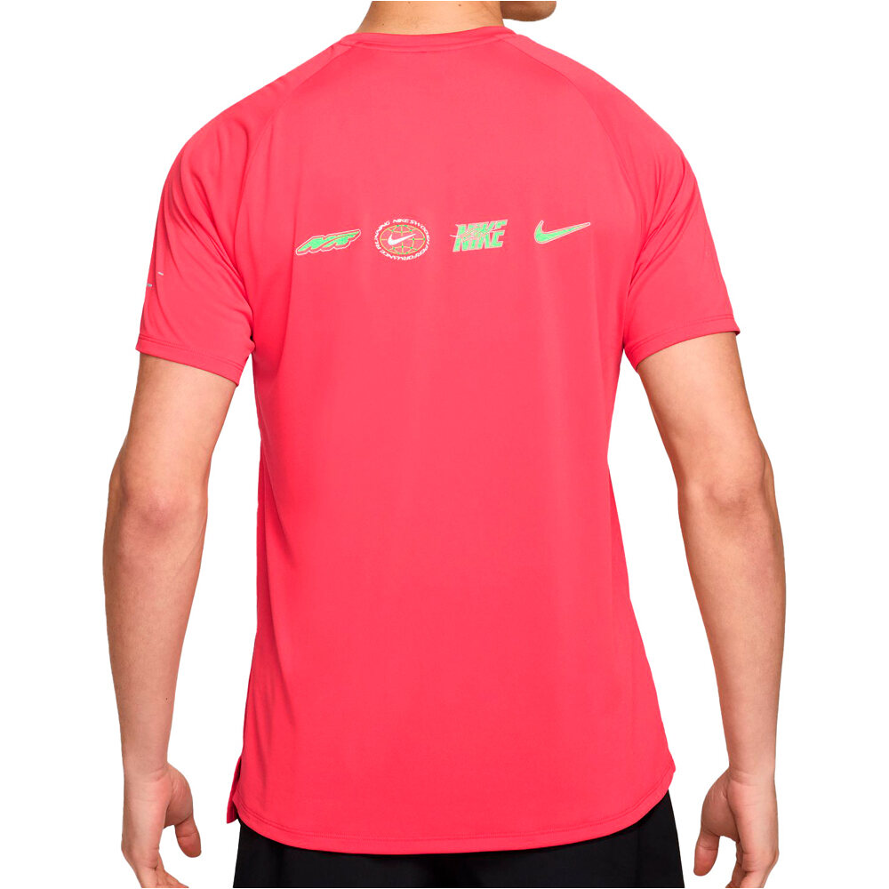 Nike camiseta técnica manga corta hombre M NK DFADV STRIDE UNSTP SS TOP vista trasera