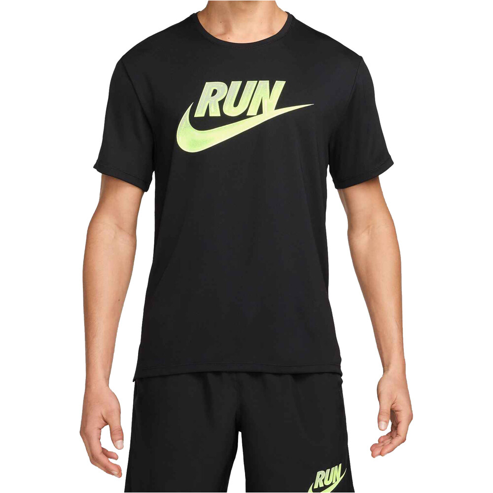 Nike camiseta técnica manga corta hombre M NK RUN ENERGY MILER SS TOP vista frontal