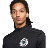 Nike camiseta técnica manga larga hombre M NK DF ELMNT RUN ENERGY HZ vista detalle