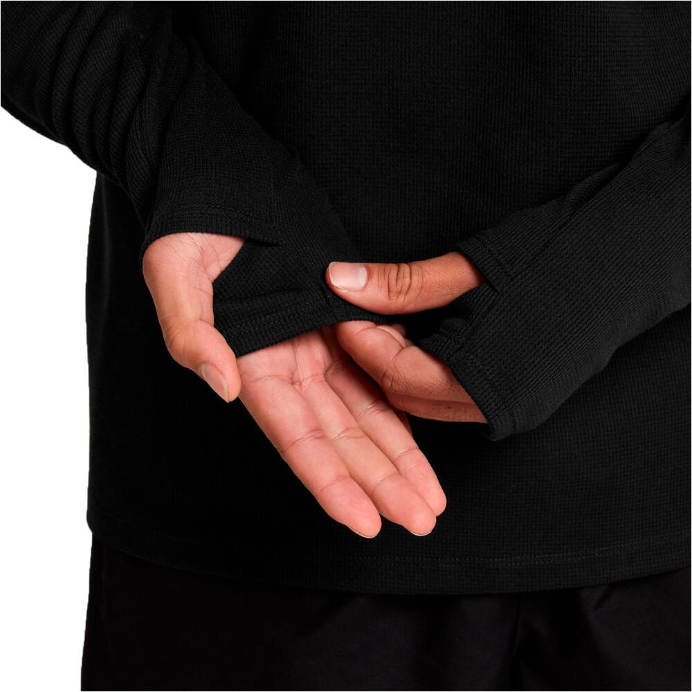 Nike camiseta técnica manga larga hombre M NK DF STRIDE WAFFLE CREW vista detalle