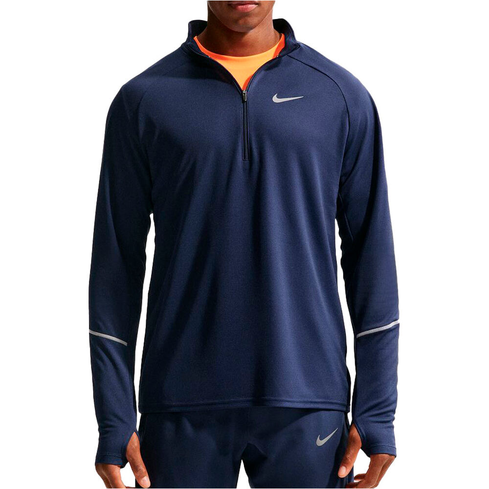 Nike camiseta técnica manga larga hombre M NK DF UV MILER TOP HZ vista frontal