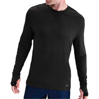 Nike camiseta técnica manga larga hombre M NK DFADV RUN WOOL LS vista frontal