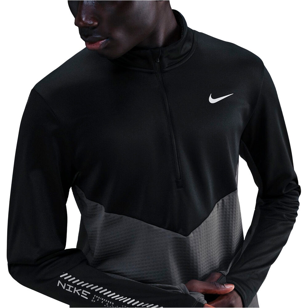 Nike camiseta técnica manga larga hombre M NK TF WINTERIZED PACER HZ vista detalle