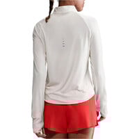 Nike camiseta técnica manga larga mujer W NK SWIFT DF UV HZ TOP vista trasera