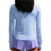 Nike camiseta técnica manga larga mujer W NK SWIFT DF UV HZ TOP vista trasera