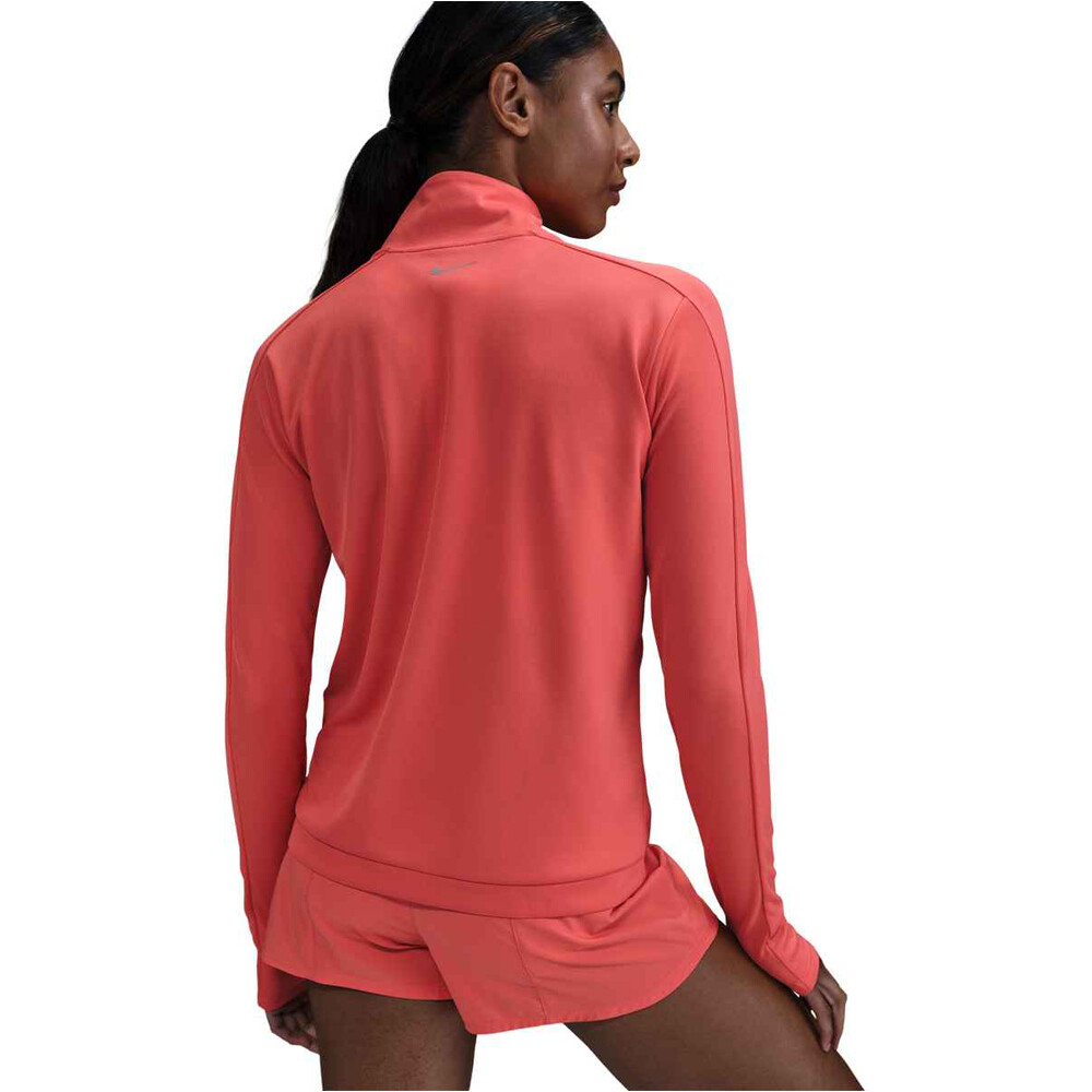 Nike camiseta técnica manga larga mujer W NK SWSH HBR HZ MID vista trasera